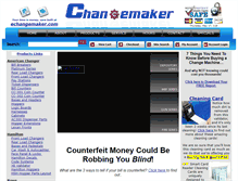 Tablet Screenshot of changemakercorp.com